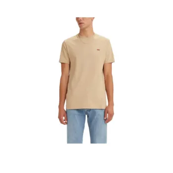 Levi's T Shirt Men's Beige Yellow