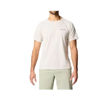 Columbia Alpine Chill Pro Omni-Shade Omni-Freeze Omni-Wick T-Shirt Men's Beige