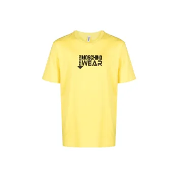MOSCHINO T Shirt Men's Canary Yellow