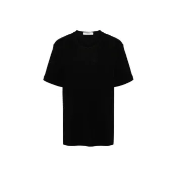 Lemaire Ribbed Cotton T shirt
