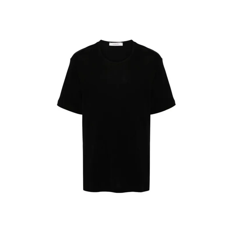Lemaire Ribbed Cotton T shirt-0