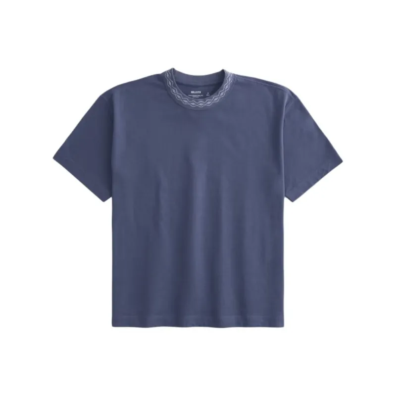 Hollister T-Shirt Men's Dark Blue-0