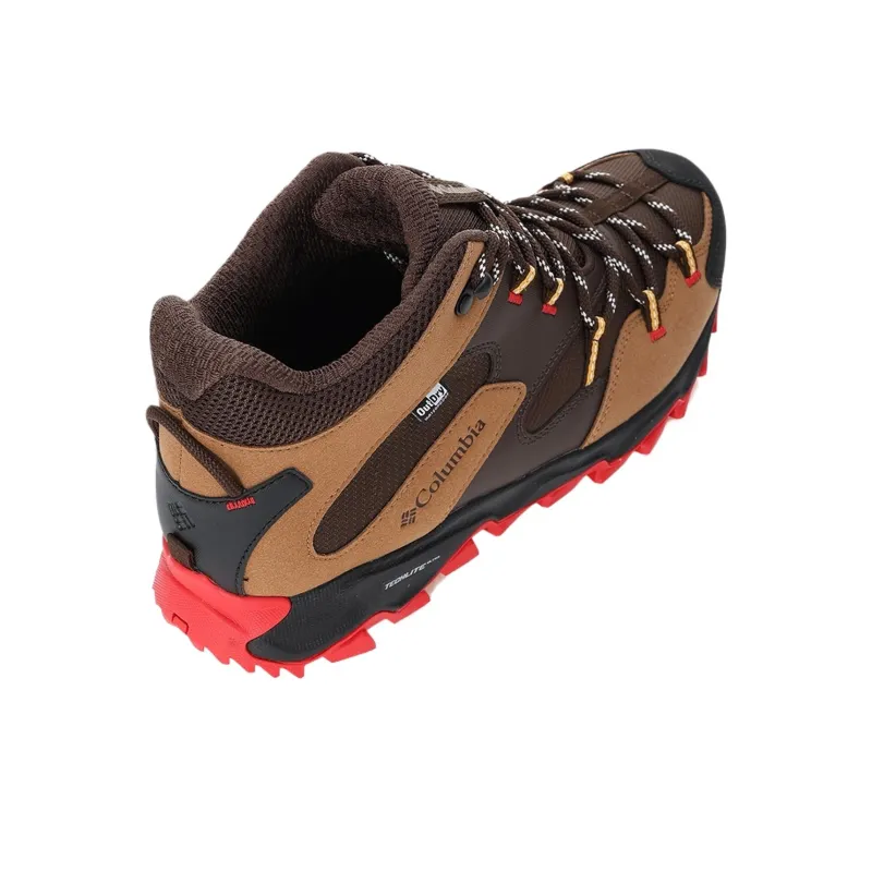 Columbia SABER VI High Top Hiking Shoes Men's Brown-4