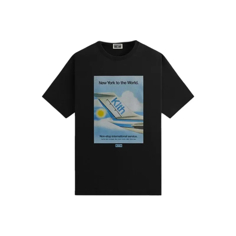 KITH Ny To The World International Service Airline Tee-0