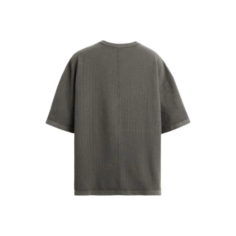 ZARA T Shirts Men Gray-1