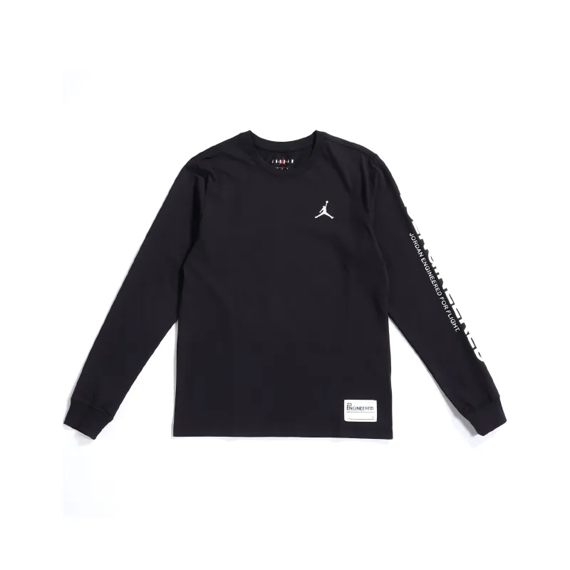 Jordan T Shirts Men Black-0