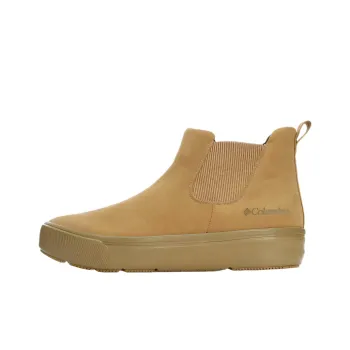 Columbia HAWTHORNE RAIN Mid Top Outdoor Shoes Unisex Yellow Brown