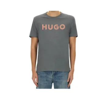 HUGO BOSS Logo Printed Regular Fit T Shirt