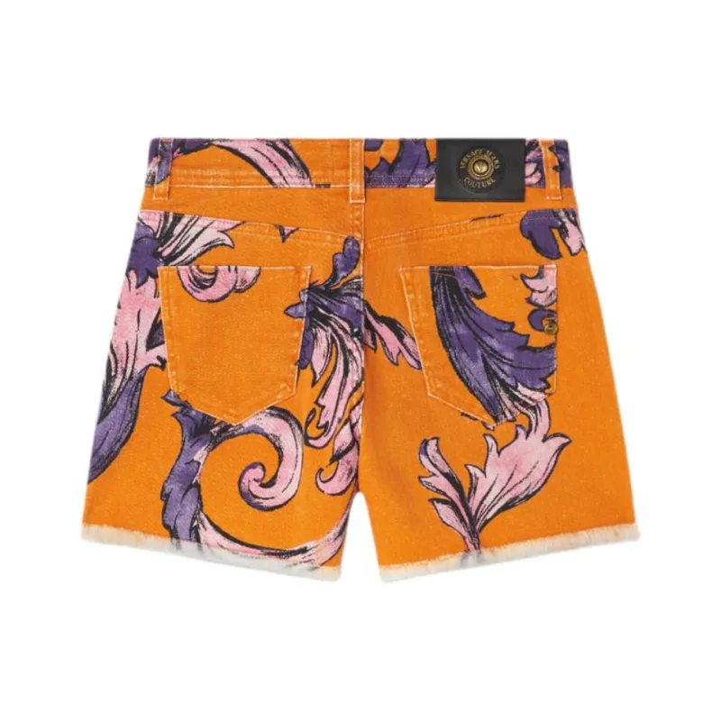 VERSACE Outline Barocco Shorts-1