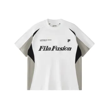 FILA FUSION LIFEFOB T Shirt Unisex Standard White