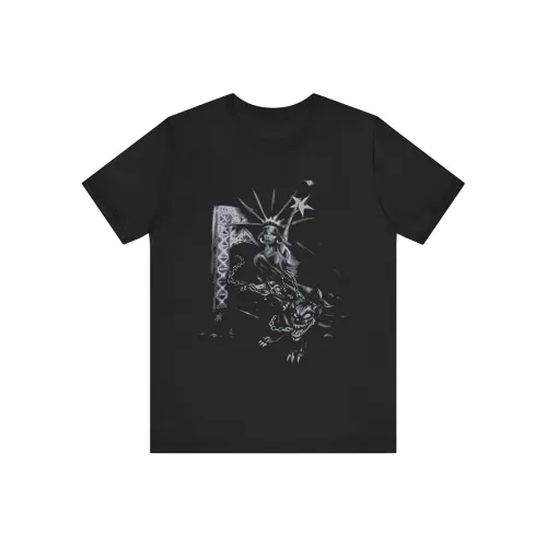 Travis Scott Metropolis Life Insurance Stadium Limited Series T-Shirts Unisex Black Gray Color