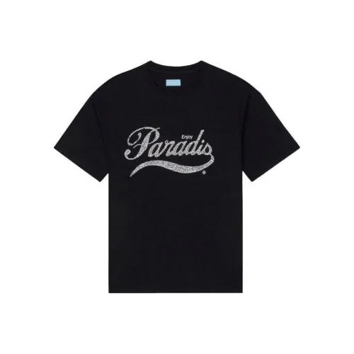 3.Paradis 블랙 남성 티셔츠