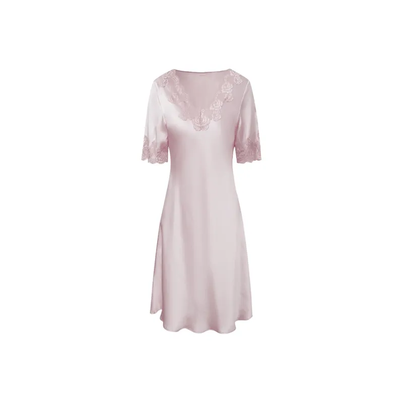 Imperial Palace Nightgown Women's Light Camel-0