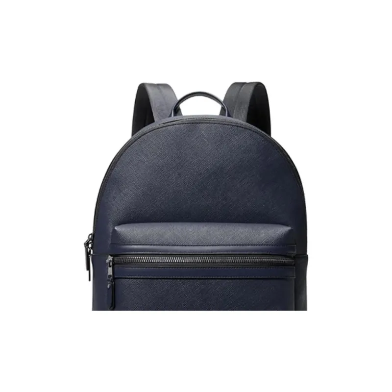 MICHAEL KORS Edison Scratch Resistant Crossgrain Leather Backpack-3