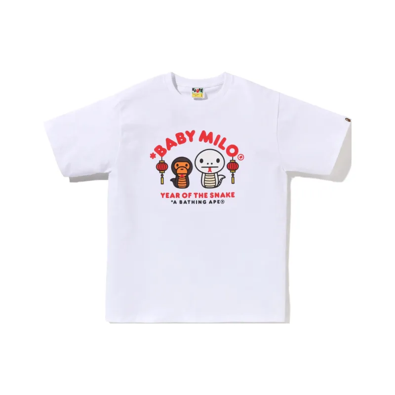 A BATHING APE Year Of The Snake Baby Milo Tee-2