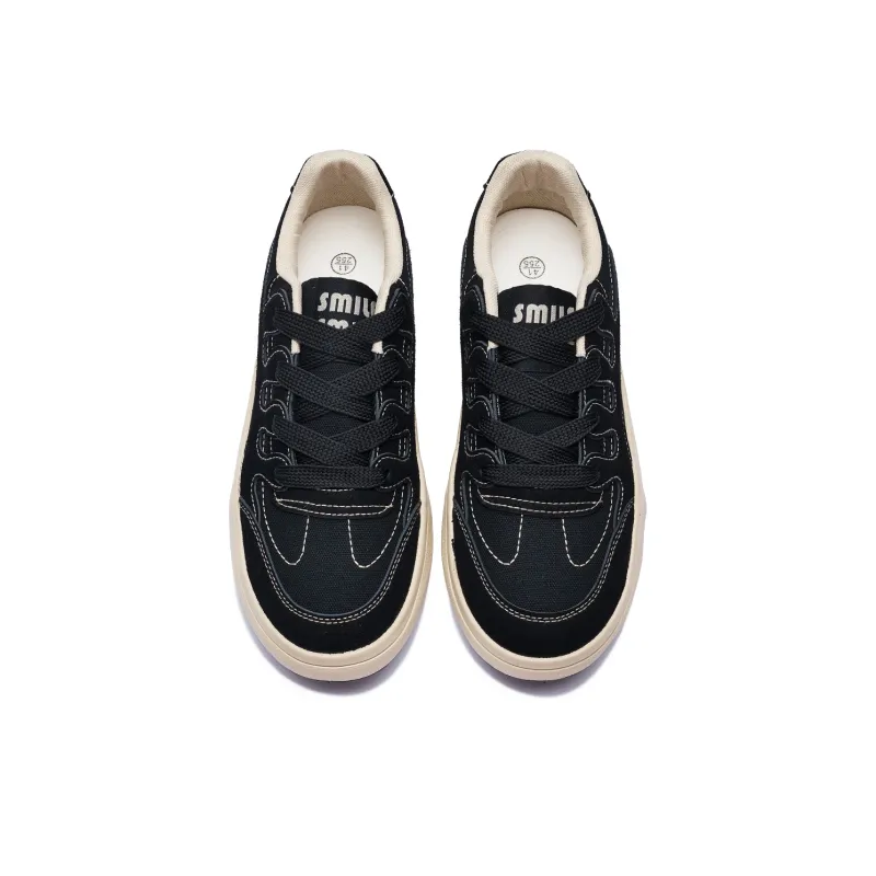 ΛOLUNKΛ Slip Resistant And Breathable Low Top Skateboard Shoes Men's-5