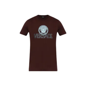 VERSACE Medusa Head Printed Crewneck T Shirt