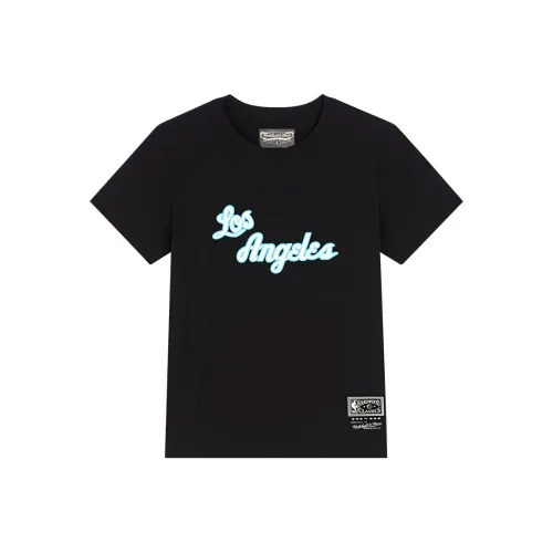 Mitchell & Ness x NBA Los Angeles Lakers T Shirt Unisex Black