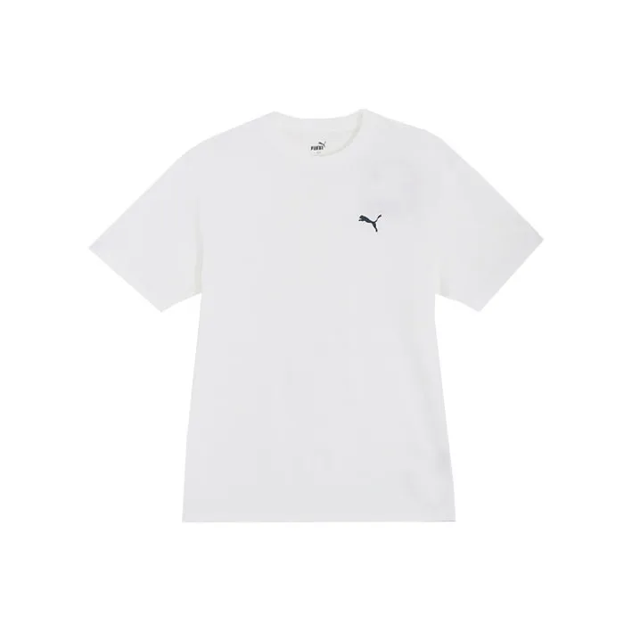 PUMA TEAM T Shirts Men White-0