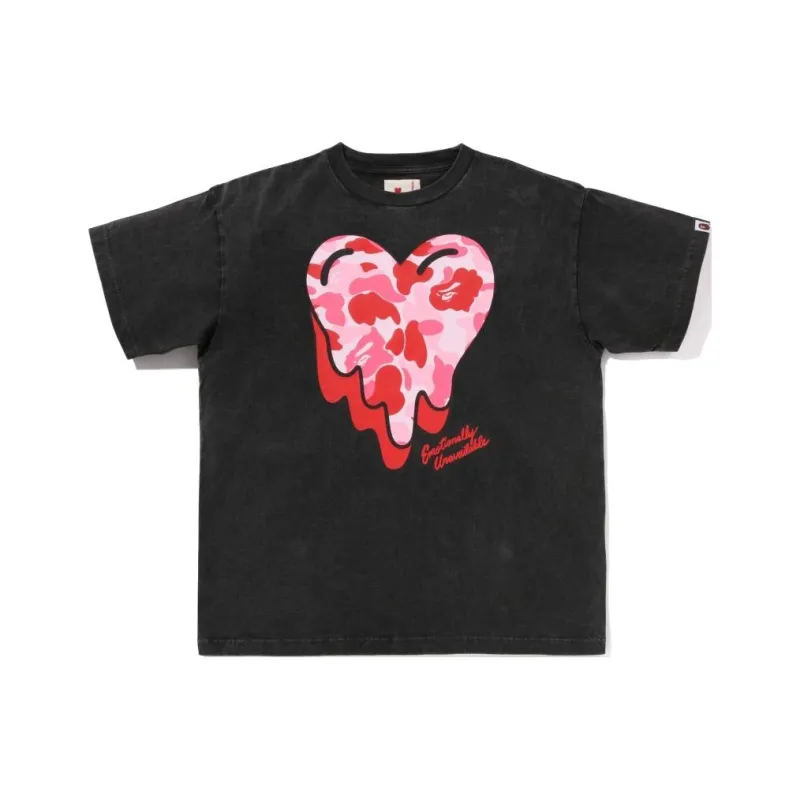 A BATHING APE X Emotionally Unavailable Abc Camo Tee-0