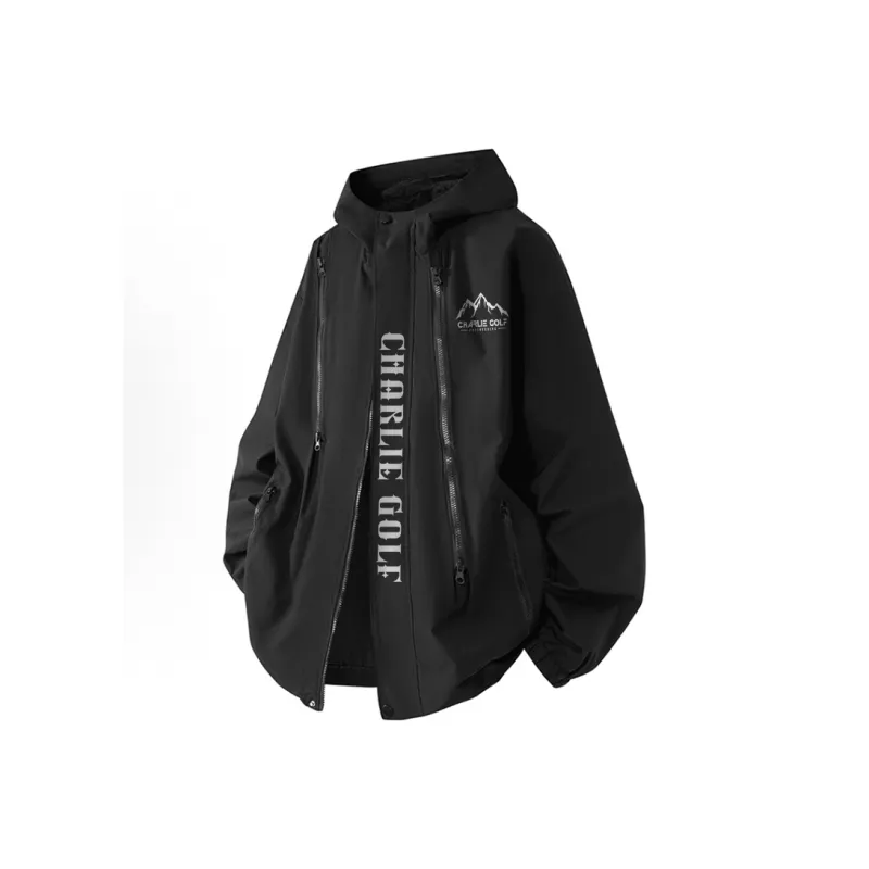 CHARLIE GOLF Windbreaker Jacket Unisex-8
