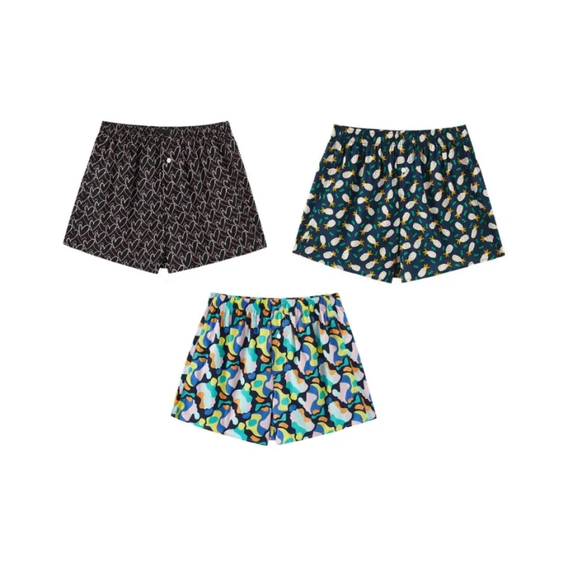 Qiao Ni Tong Boxer Shorts Men's Combo Set-10