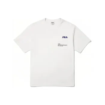 FILA T-Shirts Unisex White