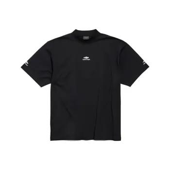Balenciaga 3B Logo Embroidered Top