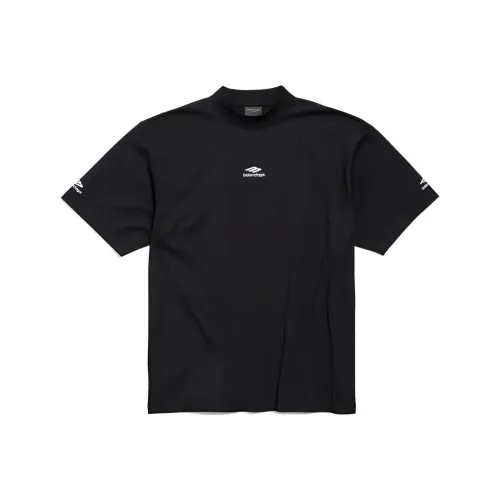 Balenciaga 3B Logo Embroidered Top