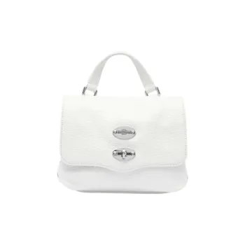 Zanellato Cow Leather Handbag Women's White
