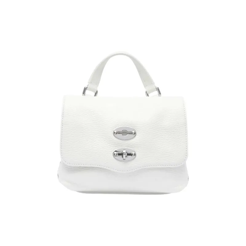 Zanellato Cow Leather Handbag Women's White-0