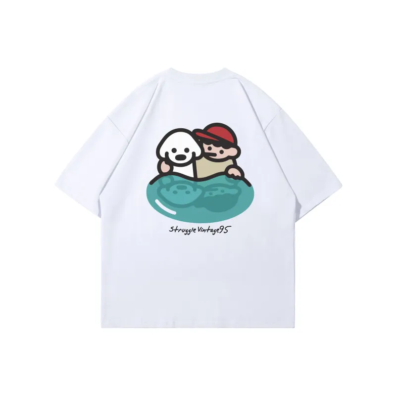 Struggle Vintage95 T Shirt Unisex-0