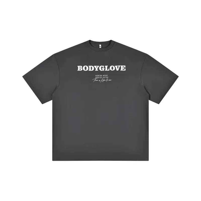 BODY GLOVE Drop Shoulder Sleeve T Shirt Unisex-12