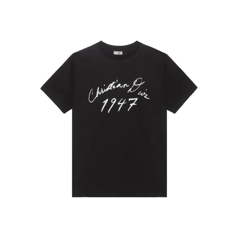 DIOR 1947 Crewneck Short Sleeved T Shirt-0