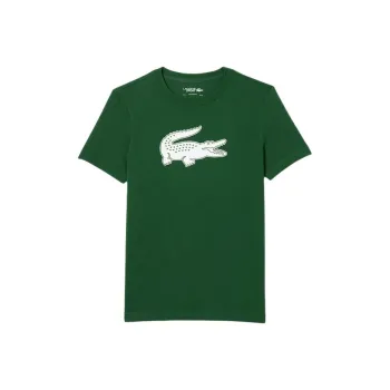 LACOSTE Crocodile print T shirt