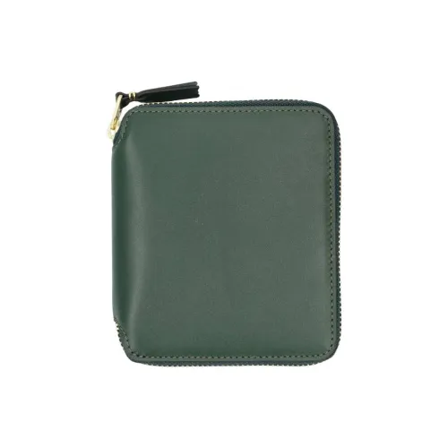 CDG Calfskin Wallet Men's Bottle Green