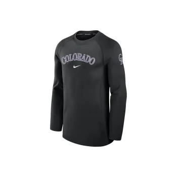 Nike Colorado Rockies Authentic Collection Game Time Men's Nike Dri FIT Mlb Long Sleeve T Shirt