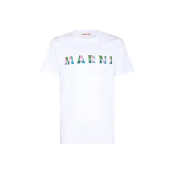 MARNI Ghingam Jersey T Shirt
