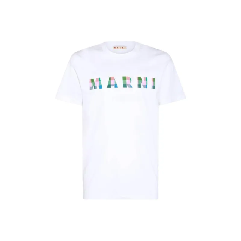 MARNI Ghingam Jersey T Shirt-0
