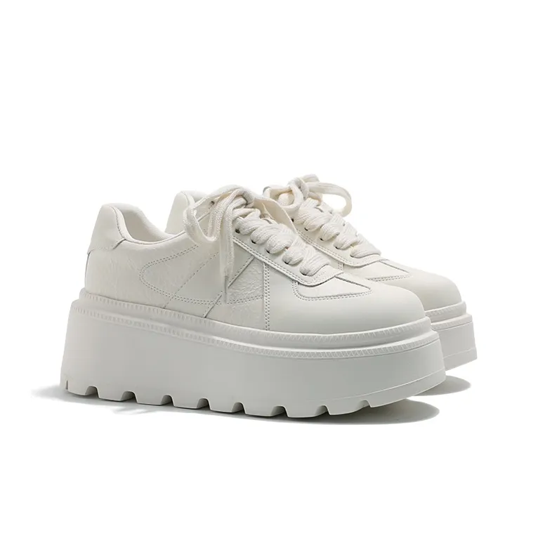 MIS. DANNY Low Top Skateboard Shoes Women's Ecru-3