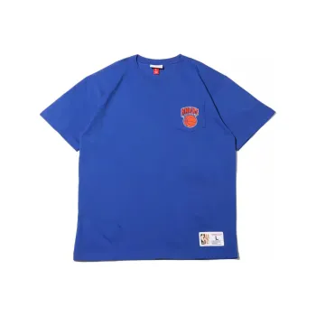 Mitchell & Ness T Shirt Unisex Blue
