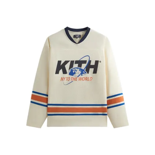 KITH Ny To The World Unisphere Malik Long Sleeve Mesh Jersey