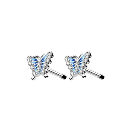 Universe Search S925 Silver Stud Earrings Women's