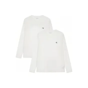 CALVIN KLEIN T Shirt Unisex 2 Pack Bright White