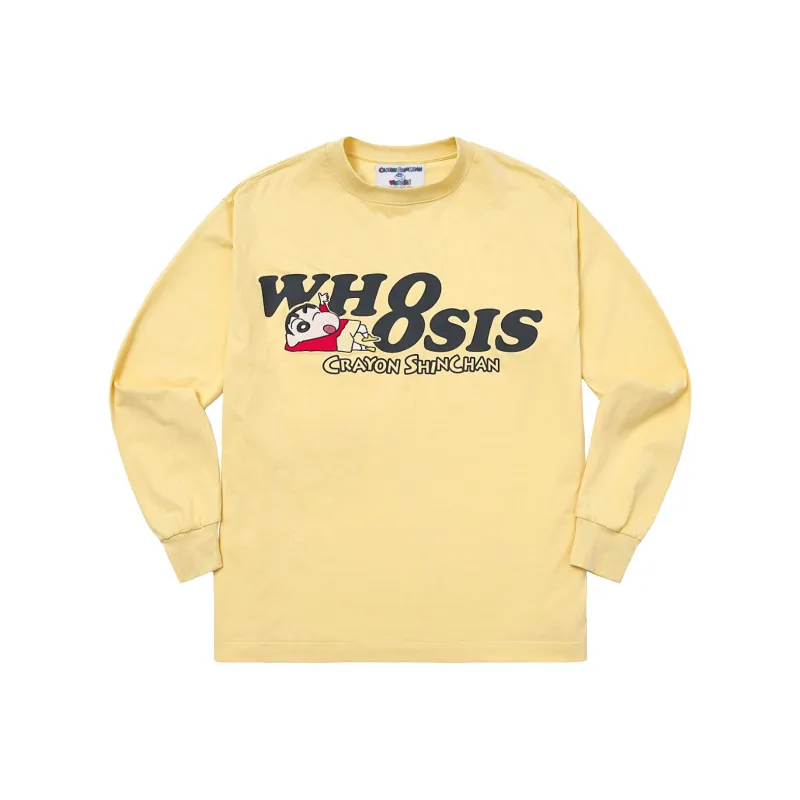Crayon Shinchan X WHOOSIS X Crayon Shin chan Collaboration Series T Shirts Unisex-6