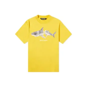 PALM ANGELS Classic Shark Design T Shirt