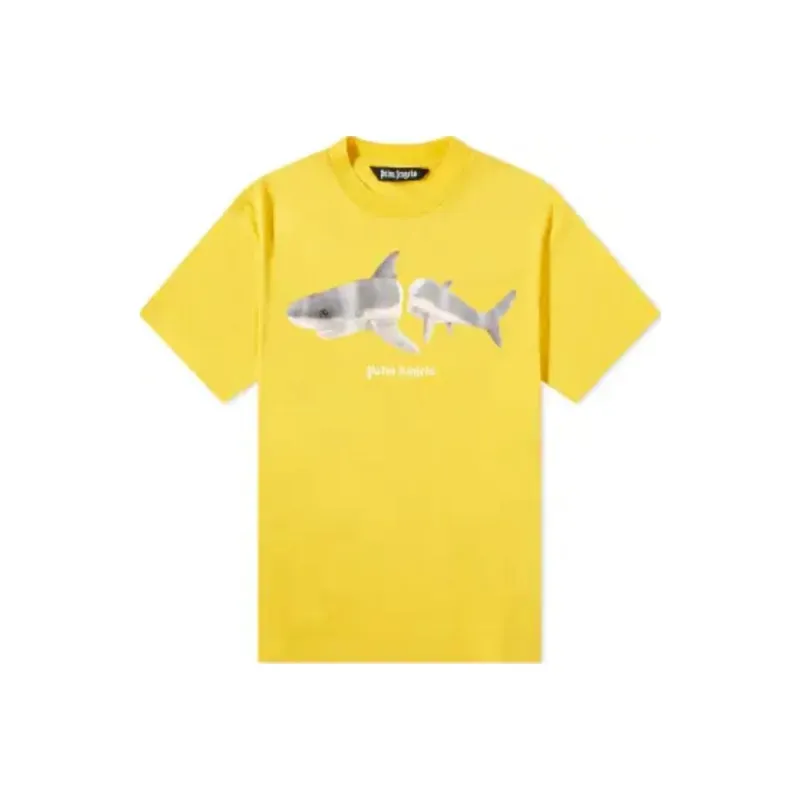 PALM ANGELS Classic Shark Design T Shirt-0