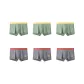 6 Pack (Dark Gray 3+Pea Green 3)