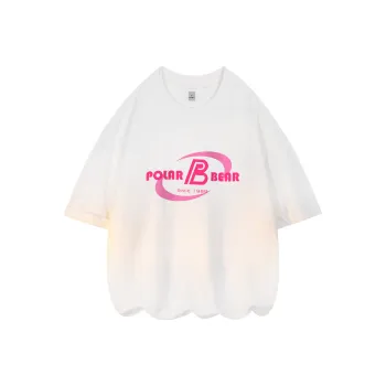 POLAR BEAR T-Shirt Unisex Pink Wind Undertone