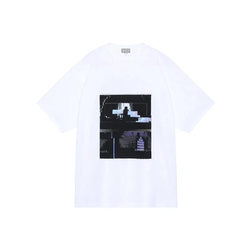 Cav Empt SS24 Drop Shoulder Sleeve T Shirt Unisex White-0